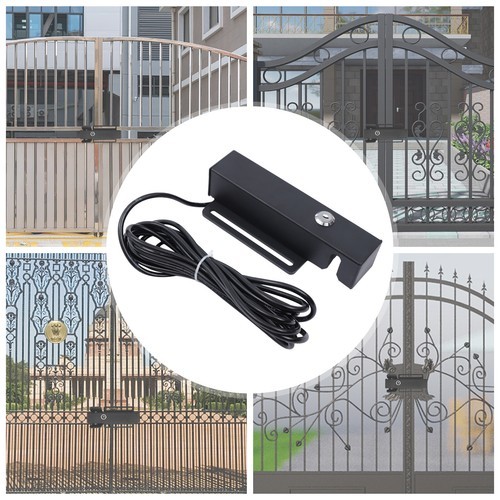 Automatic Electric Gate Lock For Garage Gate Swing Gate Opener DC/AC12-24V gallery