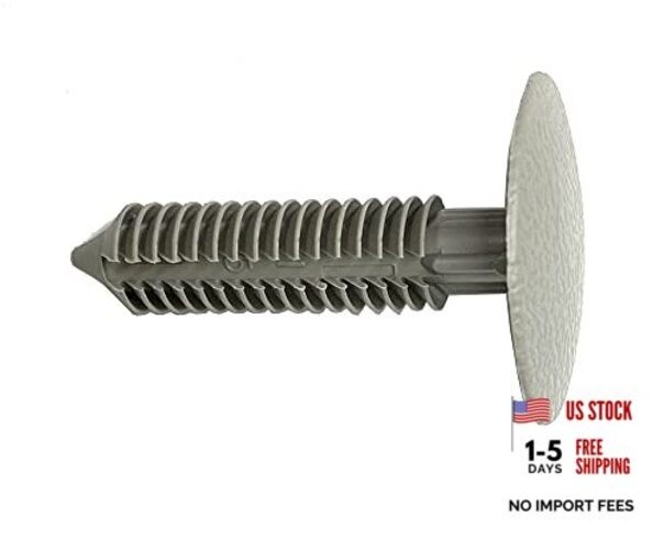 25 Roof Trim Panel & Garnish Clips Gray Compatible with Ford N806344-S