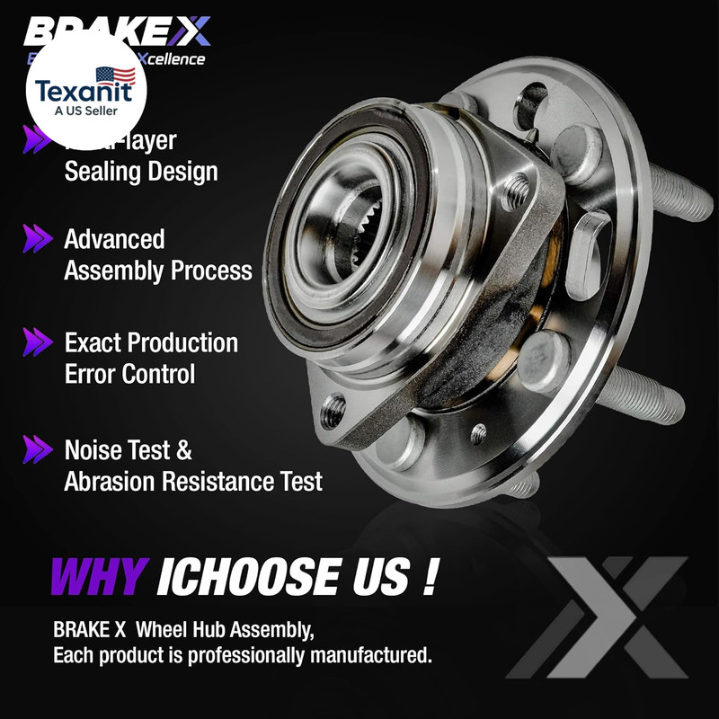 Front Left Wheel Bearing and Hub Assembly for 2020-2023 Hyundai Palisade | HC Se gallery