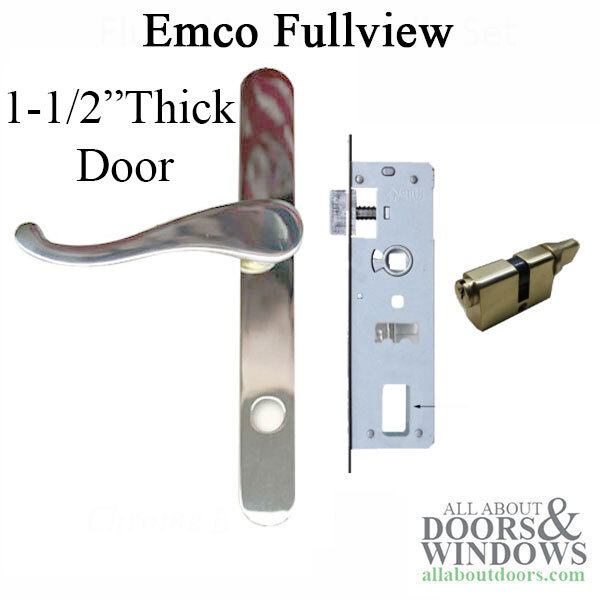 Andersen Emco Storm Door Handle Forever Full Lit Storm Door Handleset