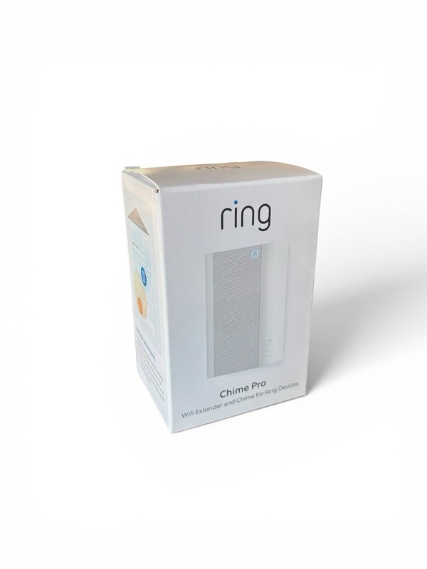 Ring Chime Pro Wi-Fi Extender for Smart Doorbell White 8AC1PZ-0EN0 Open Box