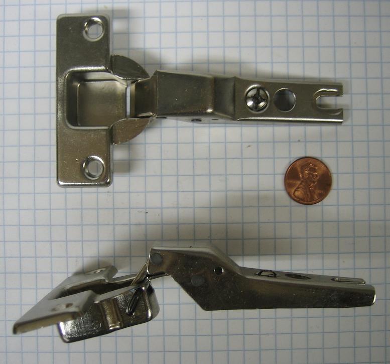 HETTICH PERFECTOMAT9000 CONCEALED HINGE, 35mm DIAM., HALF-OVERLAY, FREE-SWINGING