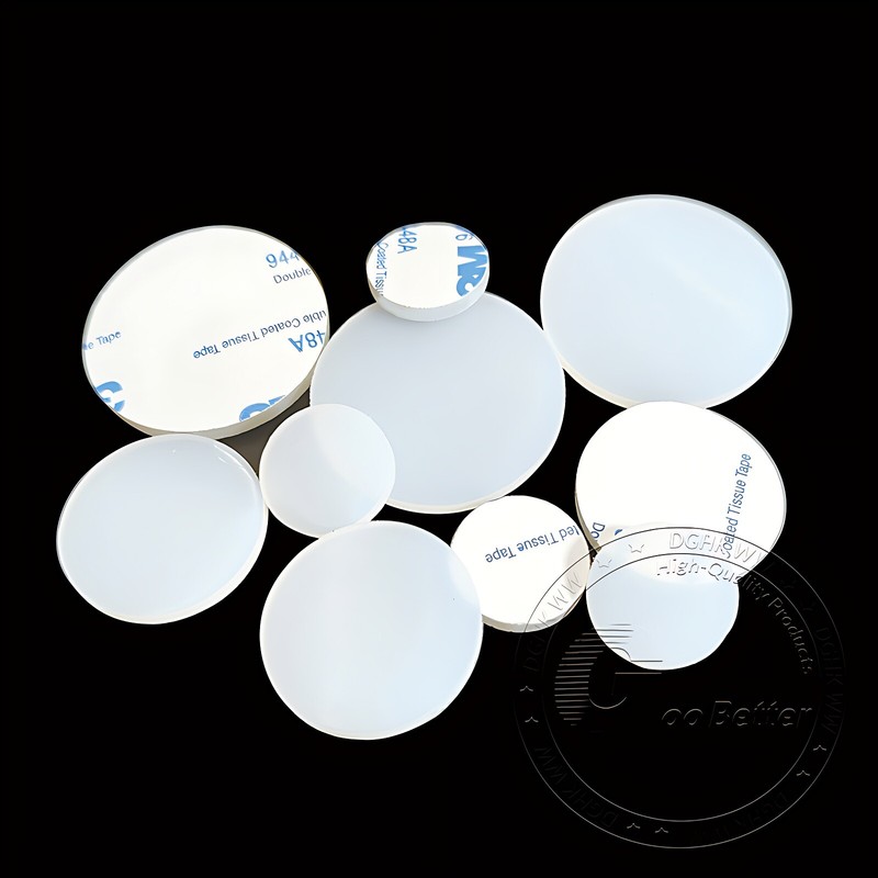 Solid Round Self Adhesive Rubber Pad Disc Sheet Gaskets Dia 5-150mm Thick 1-10mm gallery