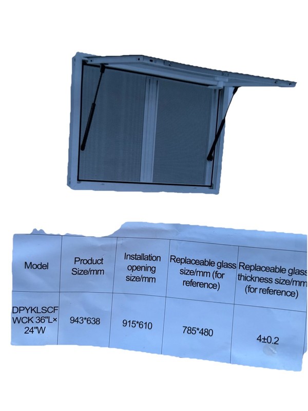 Fold Up Window