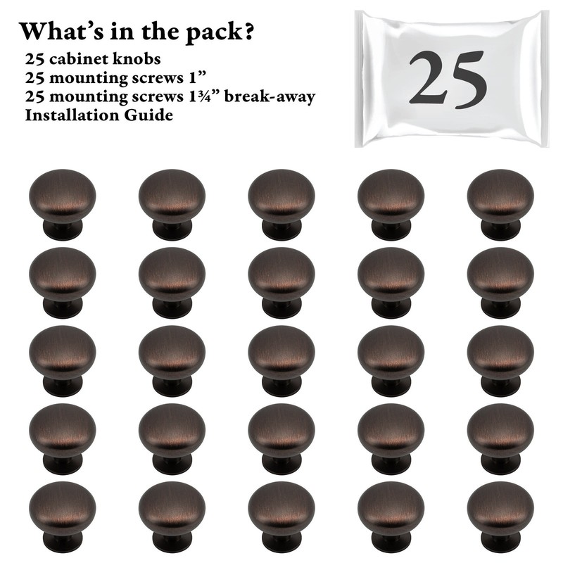 DesignPerfect DPA-R53K-25PACK Simplicity Pack of (25) 1-3/16" - Champagne gallery