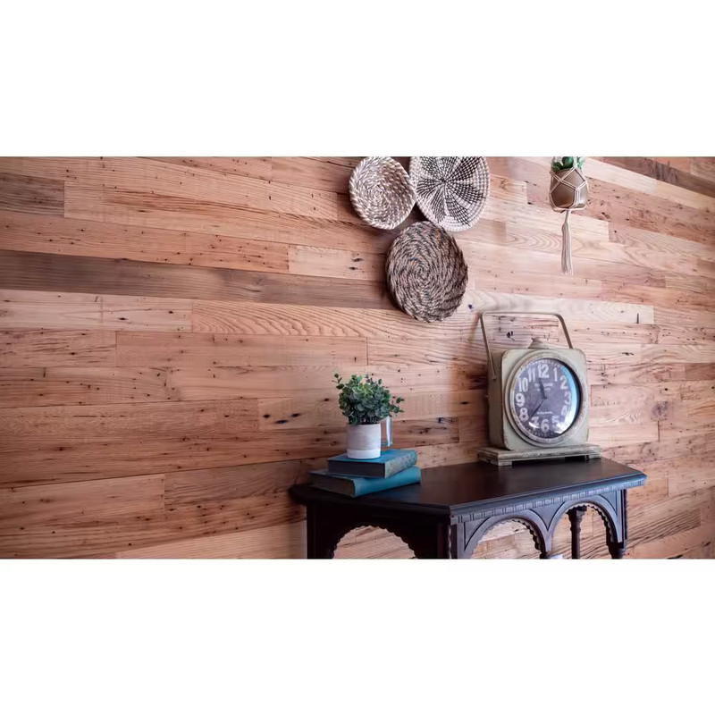 0.285 In. X 3 In. X 48 In. Wormy Chestnut Hardwood Boards Square Cut 10 Sq. Ft.