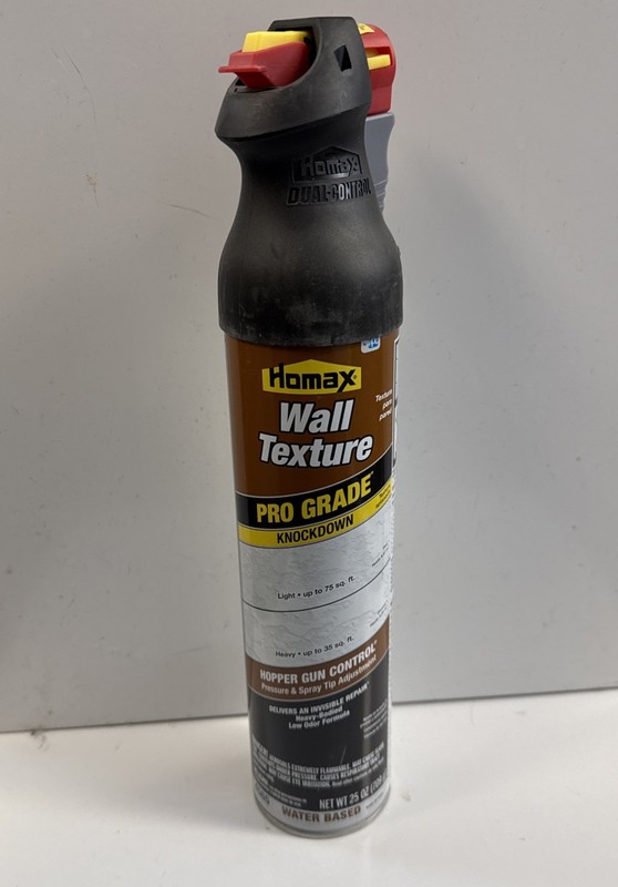 Homax Wall Texture Pro Grade KNOCKDOWN Water Based 25 oz #4565