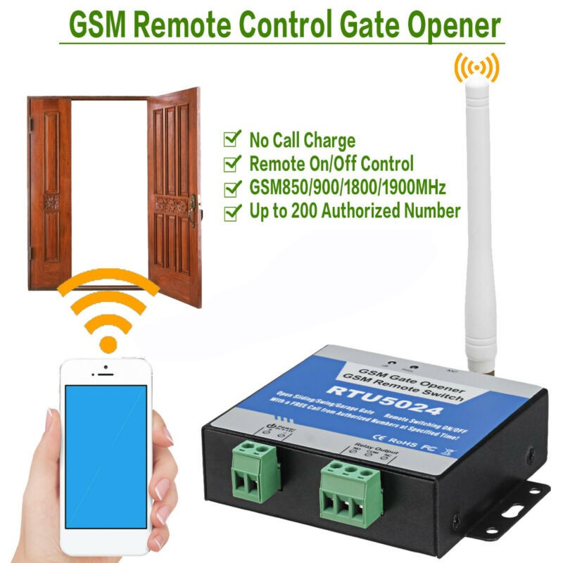 Gate Opener Door SIM Card Phone Control Security Good Gain Antenna Supply