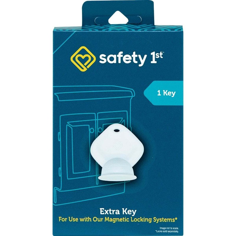 Safety 1st HS129 Cabinet Lock Key White Plastic White gallery