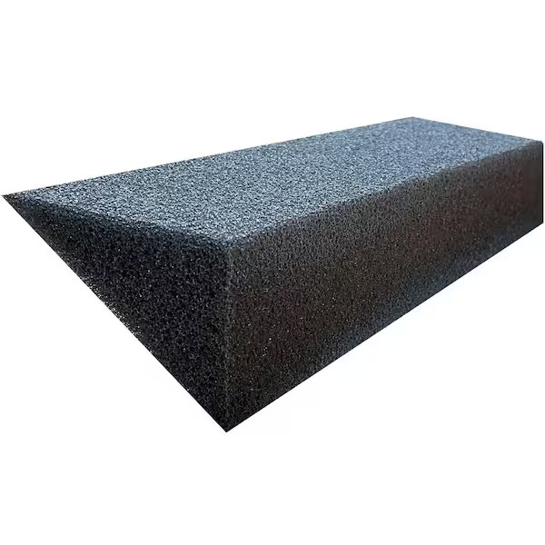 Gutter Guard Foam Filter Insert 5 Inch K Style Black 8 Pack Leaf Blocker