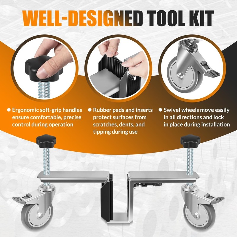 Door Installation Hardware Tool Kit 500lbs for 1-3/4" and 2-1/4" Slab Front Door gallery