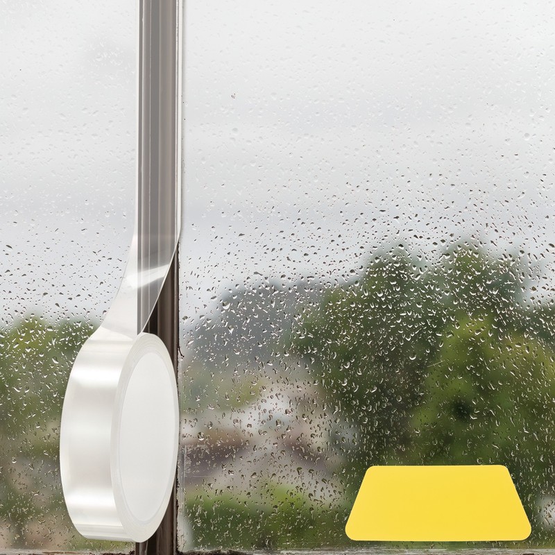 Window Weather Sealing Tape 1.2 Inch x 16.4 ft Weather Stripping (9.8mil Thick)