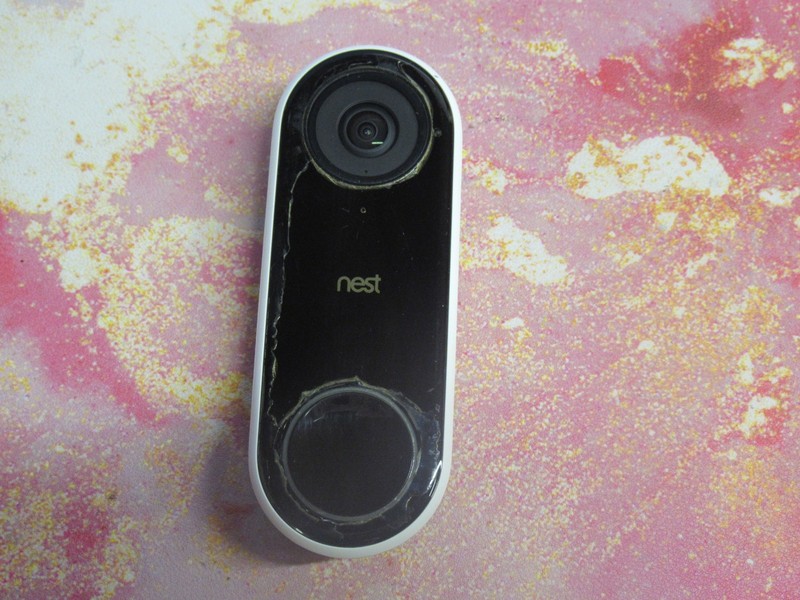 Google-Nest Hello Doorbell A0077 Camera Ringer Smart Wi-Fi Video