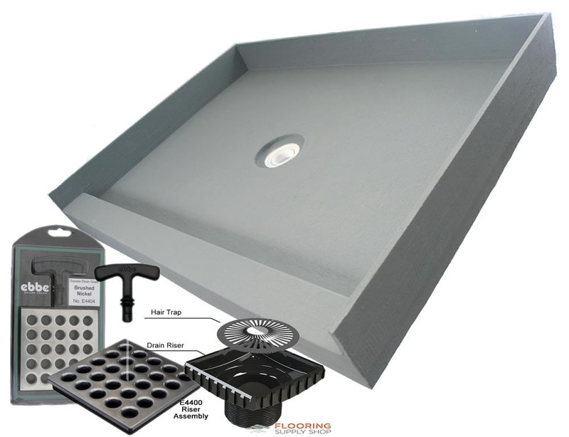 PreFormed Ready to Tile Shower Pan 34 x 48 Made in USA