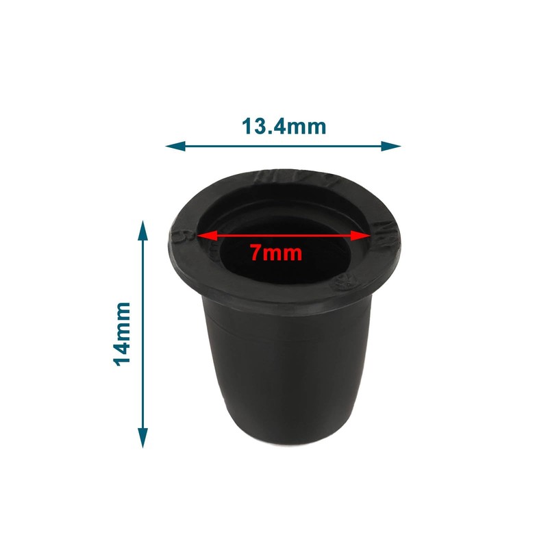 Micro Traders 50Pcs Interior Door Card Panel Trim Clip Rubber Bungs... gallery