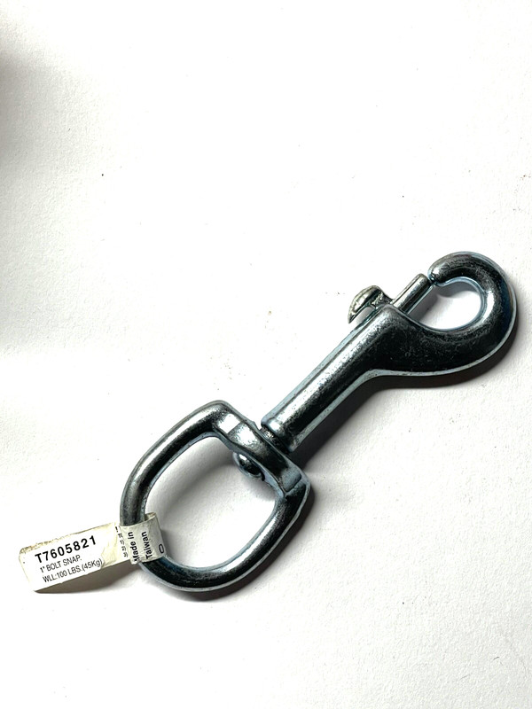 Swivel Round Eye Bolt Snap, 5/8-In. will hold 110 lbs # T7605801