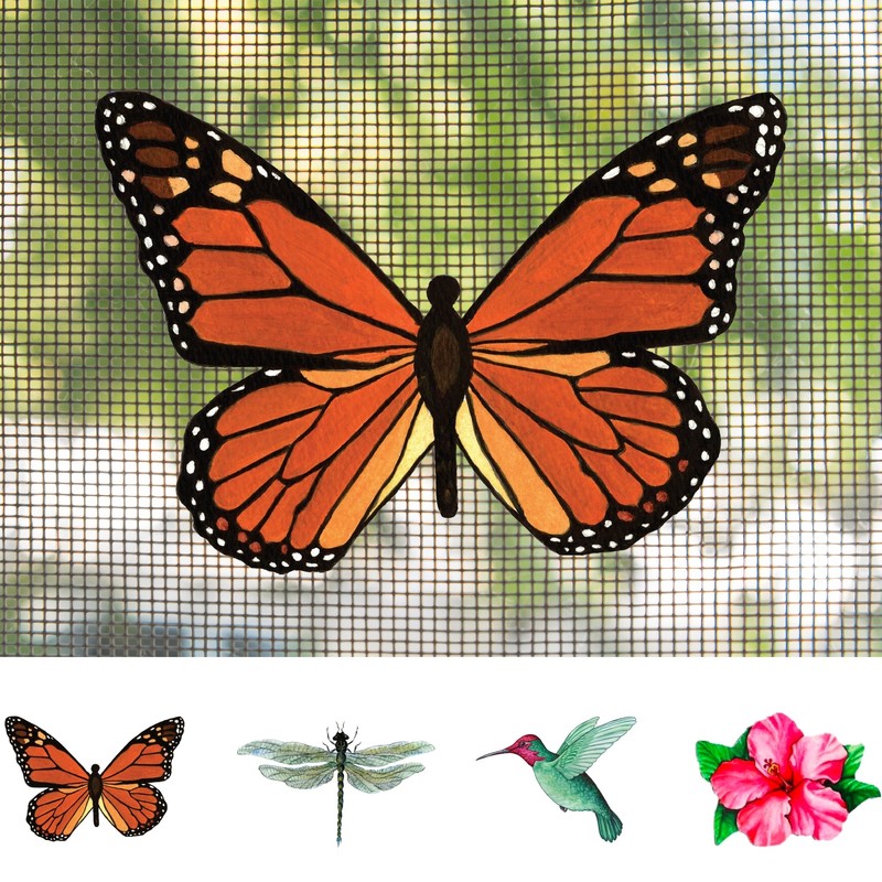 Screen Door Saver – Protect and Patch your Screen Door with Screen Door Magnets