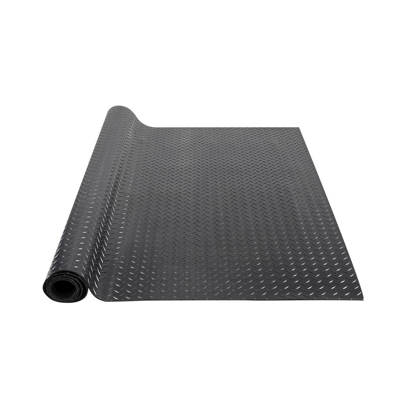3mmx4ftx6ft Reusable Diamond-Plate SBR Rubber Garage Mat