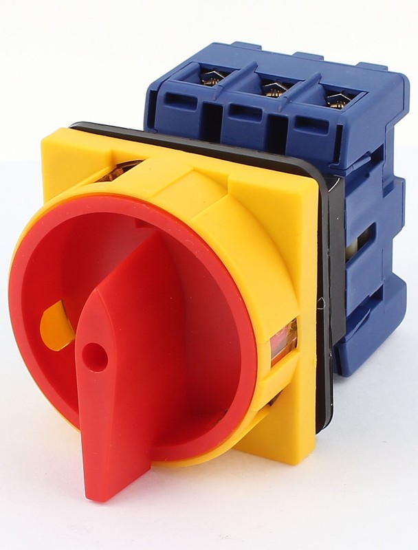AC 660V 63A ON/OFF 2 Positions 3 Phase Rotary Cam Changeover Switch SZD11-63 gallery