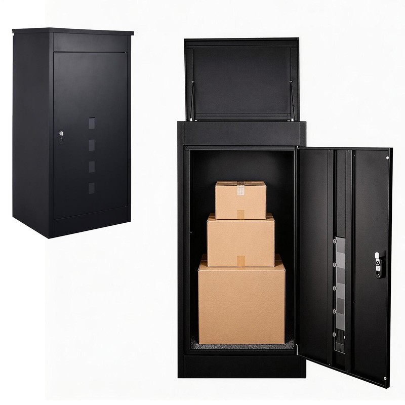 Package Delivery Boxes for Outside, Extra Large Parcel Drop Boxes with Secure gallery
