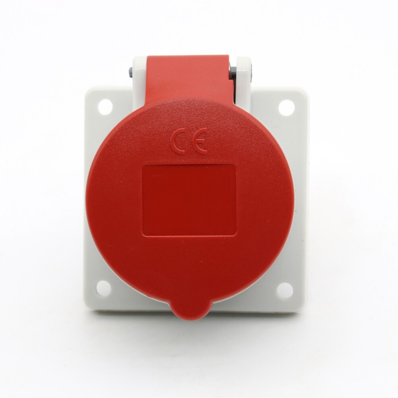 New 1PCS MENNEKES Panel mounted socket 16A5P TYP:1385 free ship