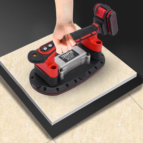 Handheld 6-Gear Tile Installation Tool Vibration-Machine W/Batteries+Storage Box