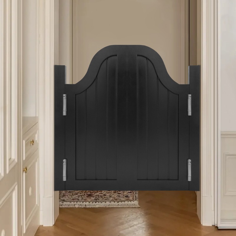 Partition Door Swing Solid Wood Door Partition Door for Shop Entrance Partition