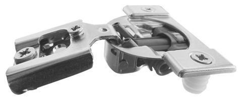 Blum 38N358B.08 COMPACT 1/2″ Overlay Wrap Around Press-In Hinge – Nickel