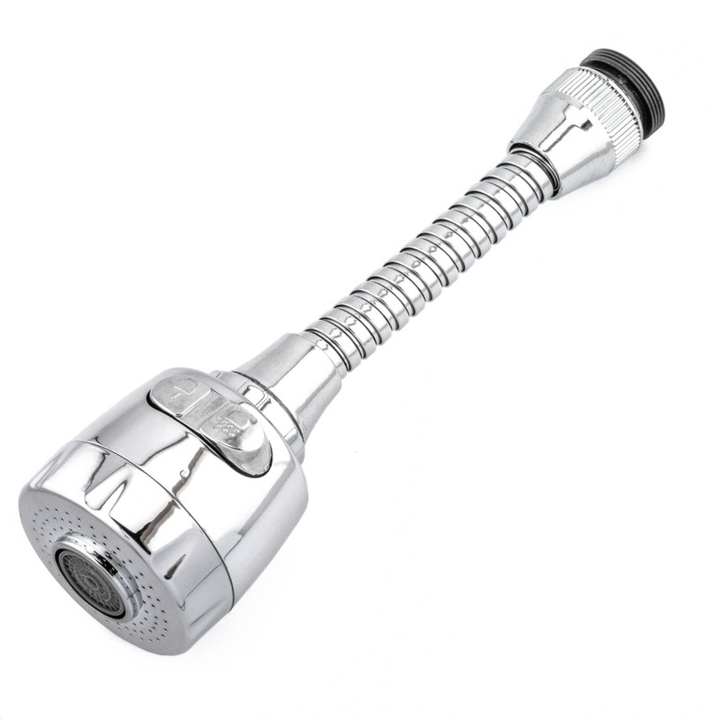 Large 360 Degree Extension Swivel Tap Aerator Mixer Faucet Nozzle Kitchen Sink