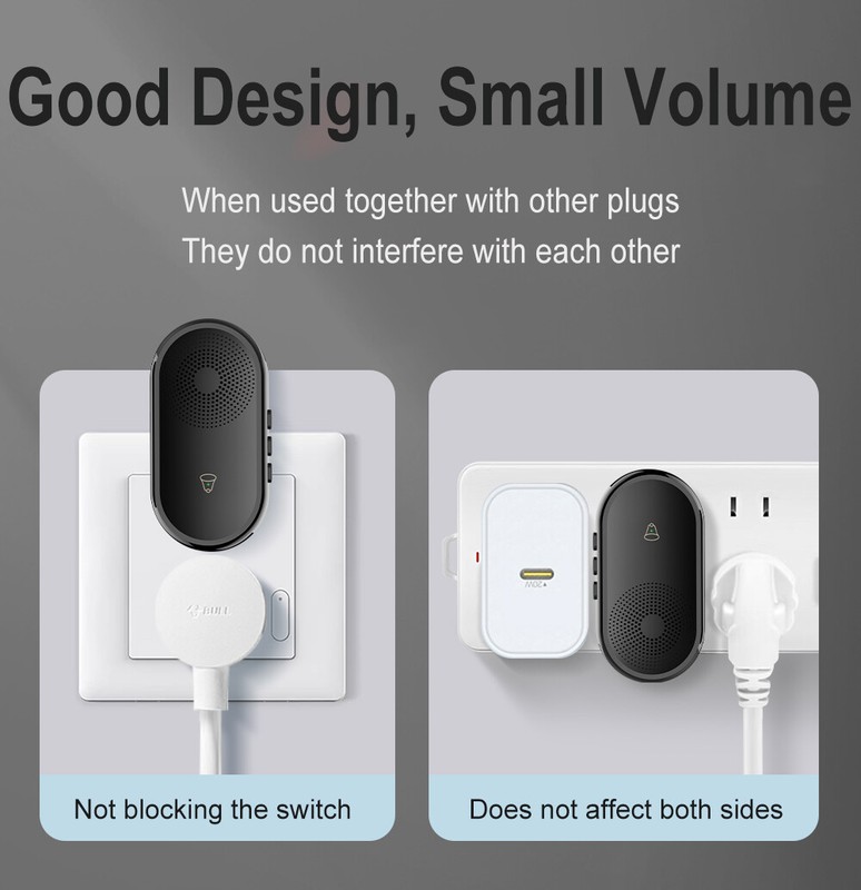 For Home/Elderly/Shop Call,3 Call Buttons + 1 Wireless Musical Doorbell Receiver gallery