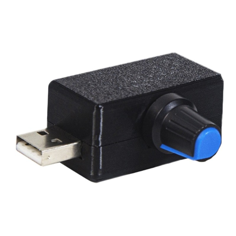 USB Speed Controller for Fans Easy Airflow Adjustment with Compact Design