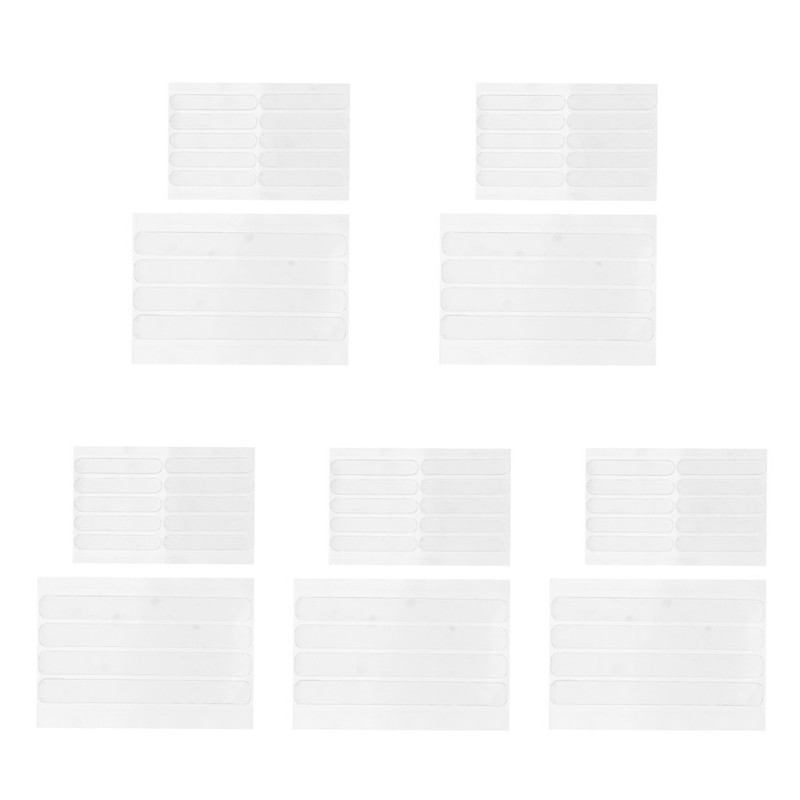 70 Pcs Silent Anti-collision Strip Silicone Edge Protector Sticker Bumper