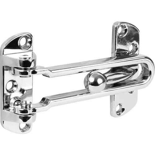 Door Guard Restrictor Security Catch Strong Heavy Duty Safety Lock Chain gallery