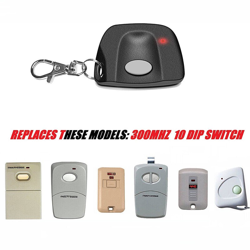 For 3089 multi-code Linear R4G9 300mhz Garage Door Remote 1-Btn multicode 3060 gallery