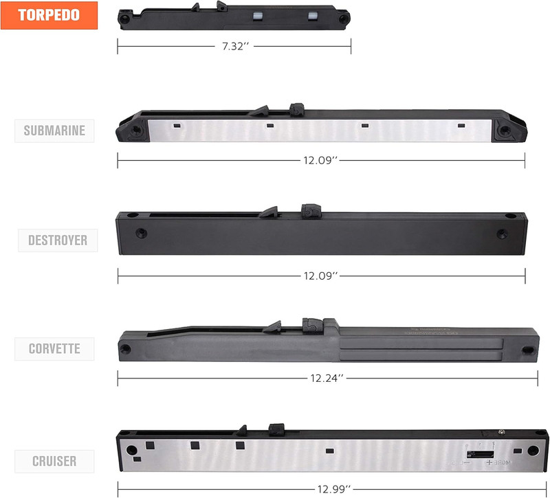 DIY Barn Door Soft Close Mechanism Spring Buffer Damper Hole-Free Sliding Barn D gallery