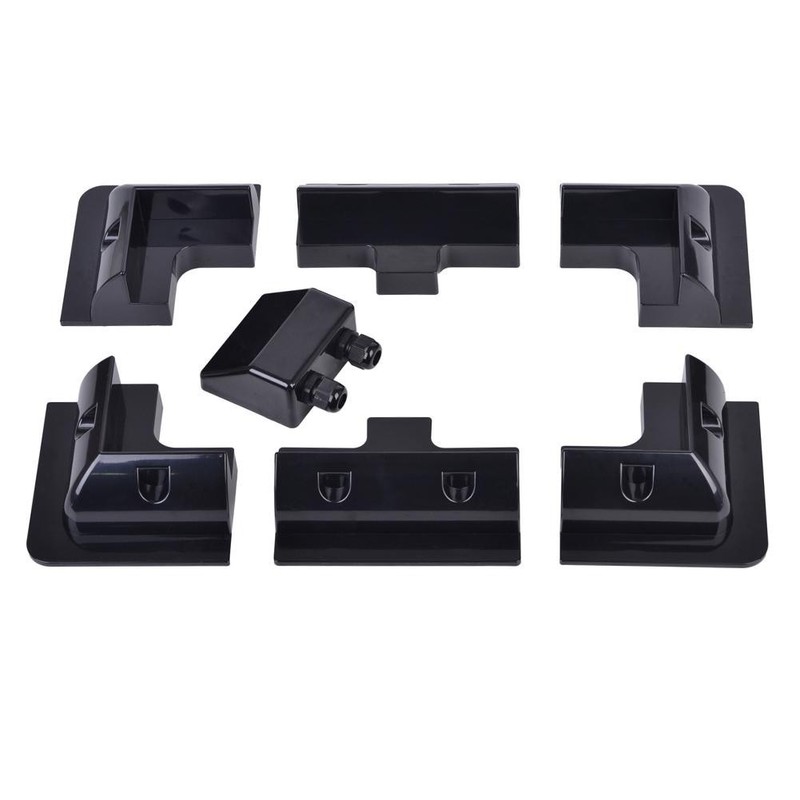Sleek Design 7PCS Solar Panel Mounting Kit Compatible with Various Surfaces gallery