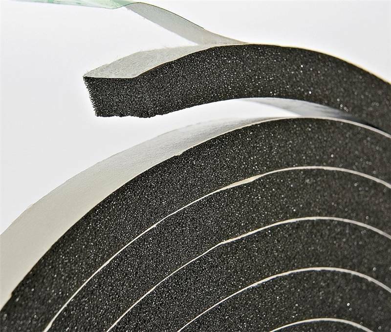 NEW FROST KING R734H BLACK FOAM WEATHER STRIPPING TAPE SELF ADHESIVE 3/4″ X 10FT