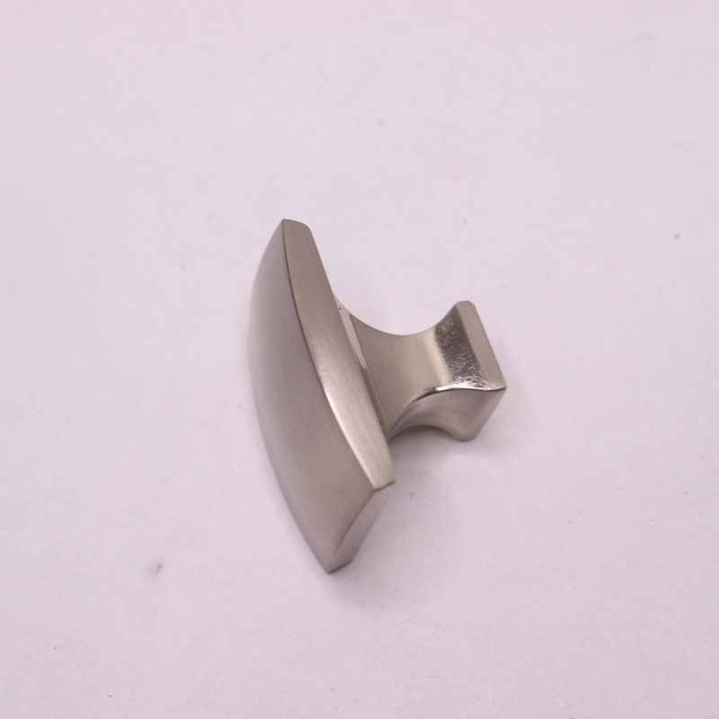 Richelieu Transitional Rectangular Knob Metal Brushed Nickel 44mm BP76544195 gallery
