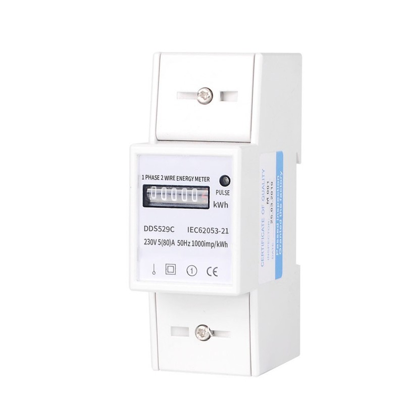 80A Electricity Meter Comprehensive Energy Monitoring Easy Installation gallery