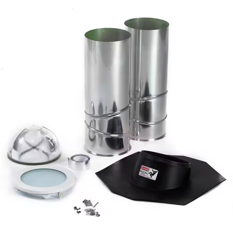 10 In. Tubular Skylight with Seamless Composite Flashing