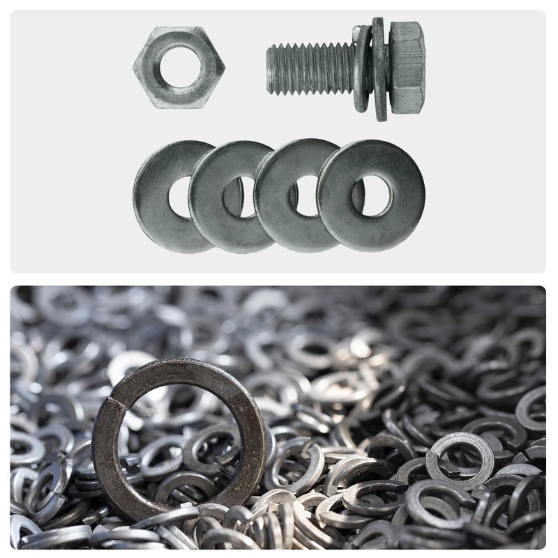 Split Lock Washer, 3/8-Inch 304 Stainless Steel Spring Lock Washer 25pcs gallery