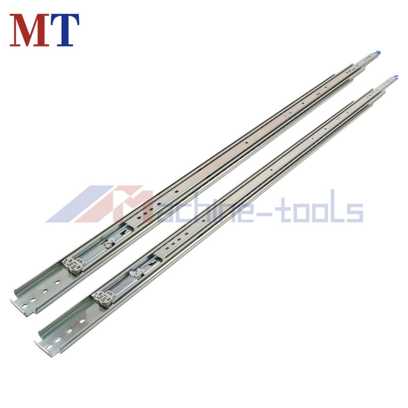 52" Drawer Slides With Locking Mechanism 500lb Full Extension Tool Box gallery