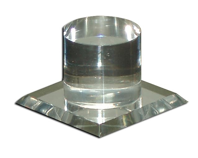 Pull Handle, Self Stick Round Acrylic Mirror Finger Knob (2 Mini Knob-2 Pack gallery