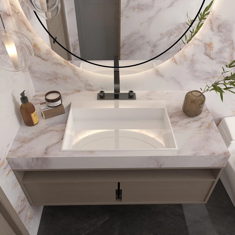 Paper for Countertops Marble Wall Paper Matte Peel and Stick gallery