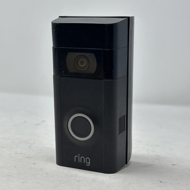 Ring 5UM5E5 (2nd Generation) Black Night Vision 2-Way Talk Smart Video Door Bell