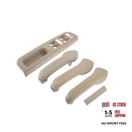 1 Set Interior Left Right Window Switch Panel Bezel Door Handle Trim Set for