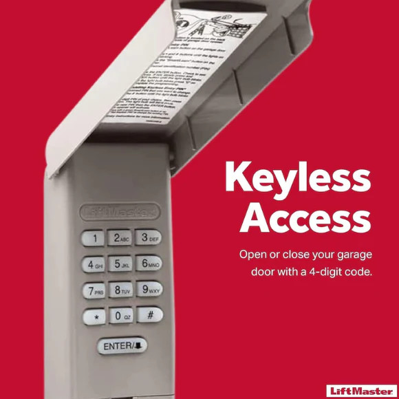 LiftMaster 878MAX Wireless Keypad – Keyless Garage Door Entry System Compatible gallery