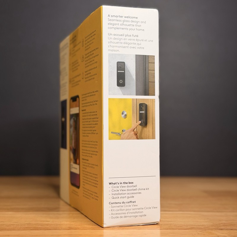NEW Logitech Circle View Wired Smart Doorbell 961000484 Apple HomeKit SEALED gallery