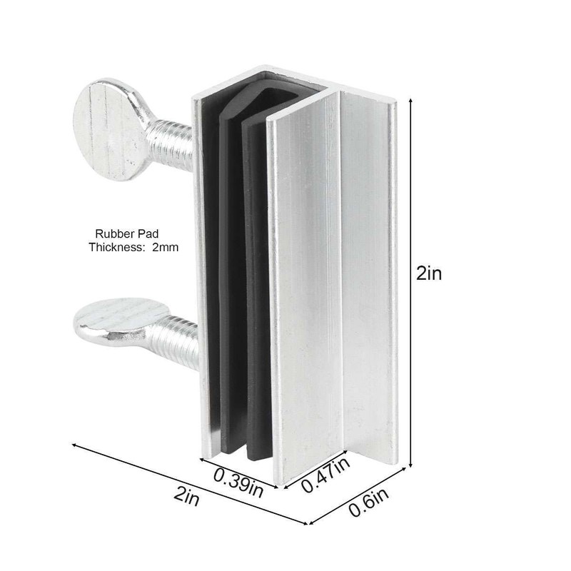 6Pcs Sliding Window Locks Easy Installation High Security Home Lock Thumbscrews gallery
