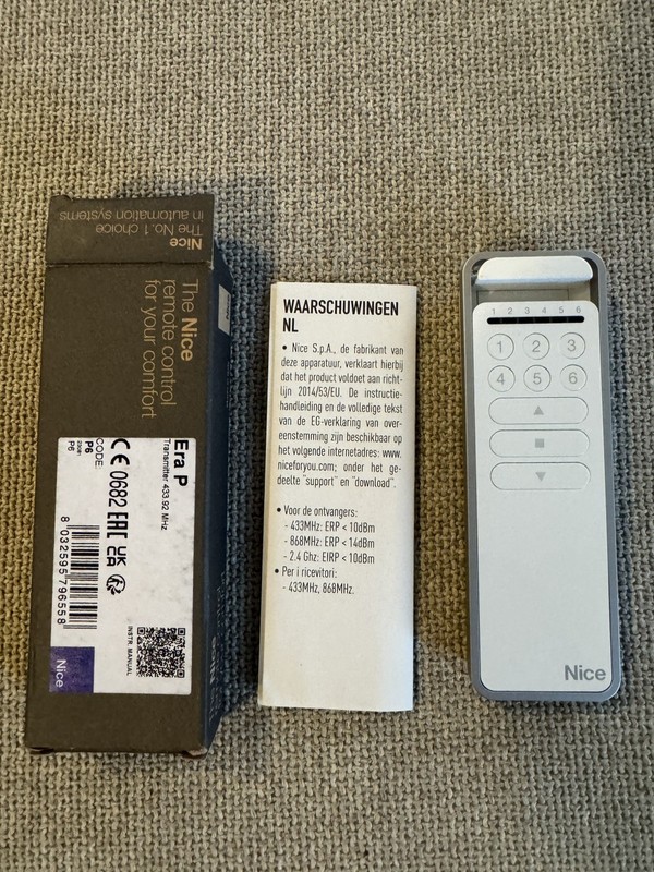 New Nice Era P6 Remote Control – 6 Channel Wireless Transmitter 433.92 MHz